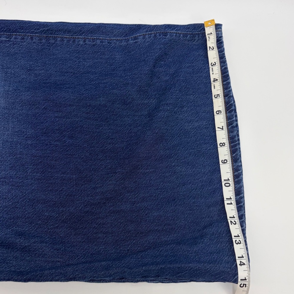 Pilcro Anthropologie High Rise Wide Leg Jeans 30 Medium Wash Cotton Boho Chic - Picture 16 of 16